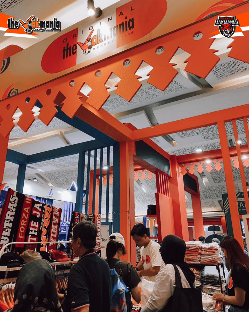 Outlet resmi the Jakmania hadir di Pekan Raya Jakarta (PRJ) loh Jakkkk ...
