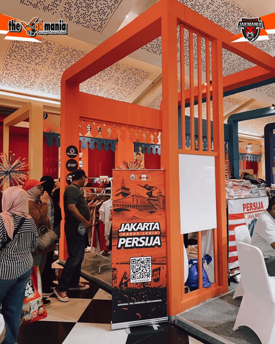 Outlet resmi the Jakmania hadir di Pekan Raya Jakarta (PRJ) loh Jakkkk ...