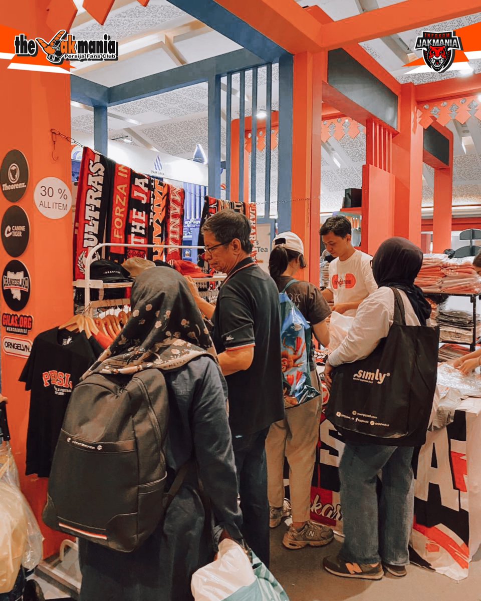 Outlet resmi the Jakmania hadir di Pekan Raya Jakarta (PRJ) loh Jakkkk ...