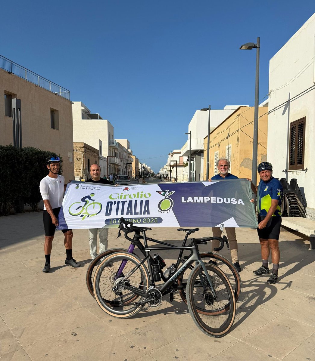 Girolio d’Italia parte da Lampedusa con il campione Daniele Bennati come testimonial
cittadellolio.it/2025/06/24/gir…