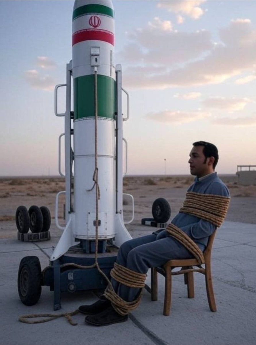 AlertWorld_'s tweet photo. Come visit #Tehran

one surplus missile put aside for you...@PahlaviReza 🤣 https://t.co/bXMmy4d7Ua