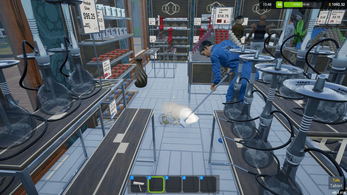 gamespark's tweet photo. 最大4人協力プレイ対応の大忙しタバコ屋経営シムが正式リリース！今なら約600円セール中―採れたて！本日のSteam注目ゲーム【2025年6月24日】
https://t.co/5tK6r5iVrd

協力して清掃や泥棒の対処をしながら、電子タバコや葉巻、パイプなど様々な喫煙用品を販売し、店を拡張していきます。 https://t.co/yMzFMKmyAH