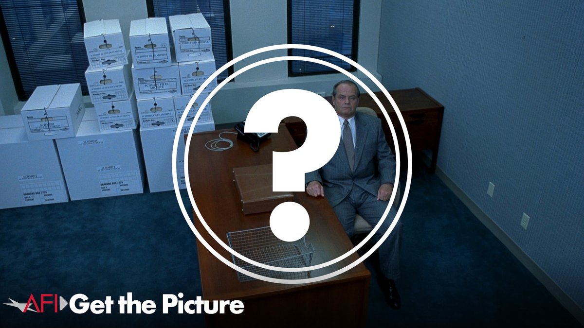 Guess this movie image! Track your #GetThePicture play and win streaks and challenge yourself with past games.

Click to play: afi.com/get-the-picture