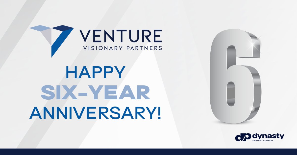 Celebrating six amazing years of partnership with Craig Findley and the entire <a href="/VentureVp/">Venture Visionary Partners</a> team! We wish you and the team all the best, and we look forward to celebrating many more accomplishments and years of a successful partnership together.