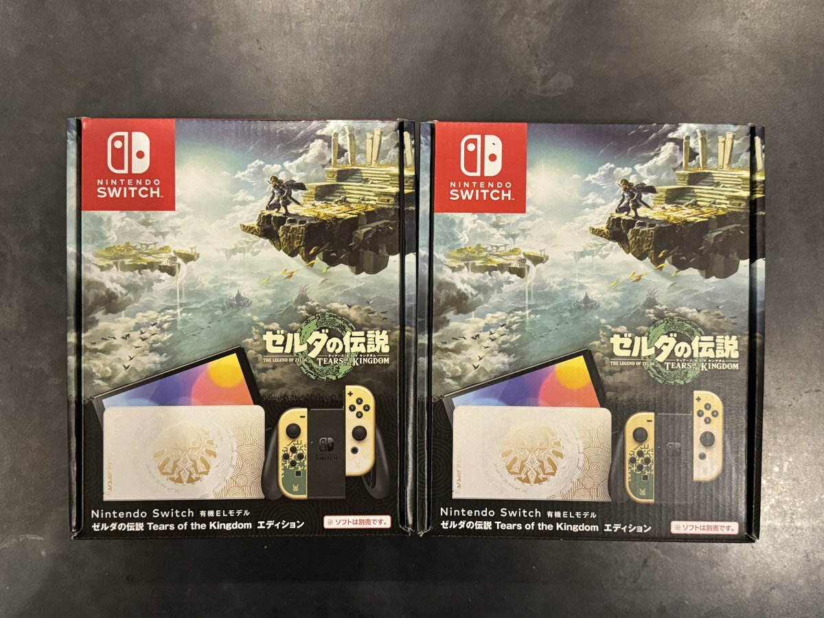 ついに、Switch2をGETしました！

あっ！
間違えた！
Switch 2個でした🤣✨

#Switch2 
#Switch