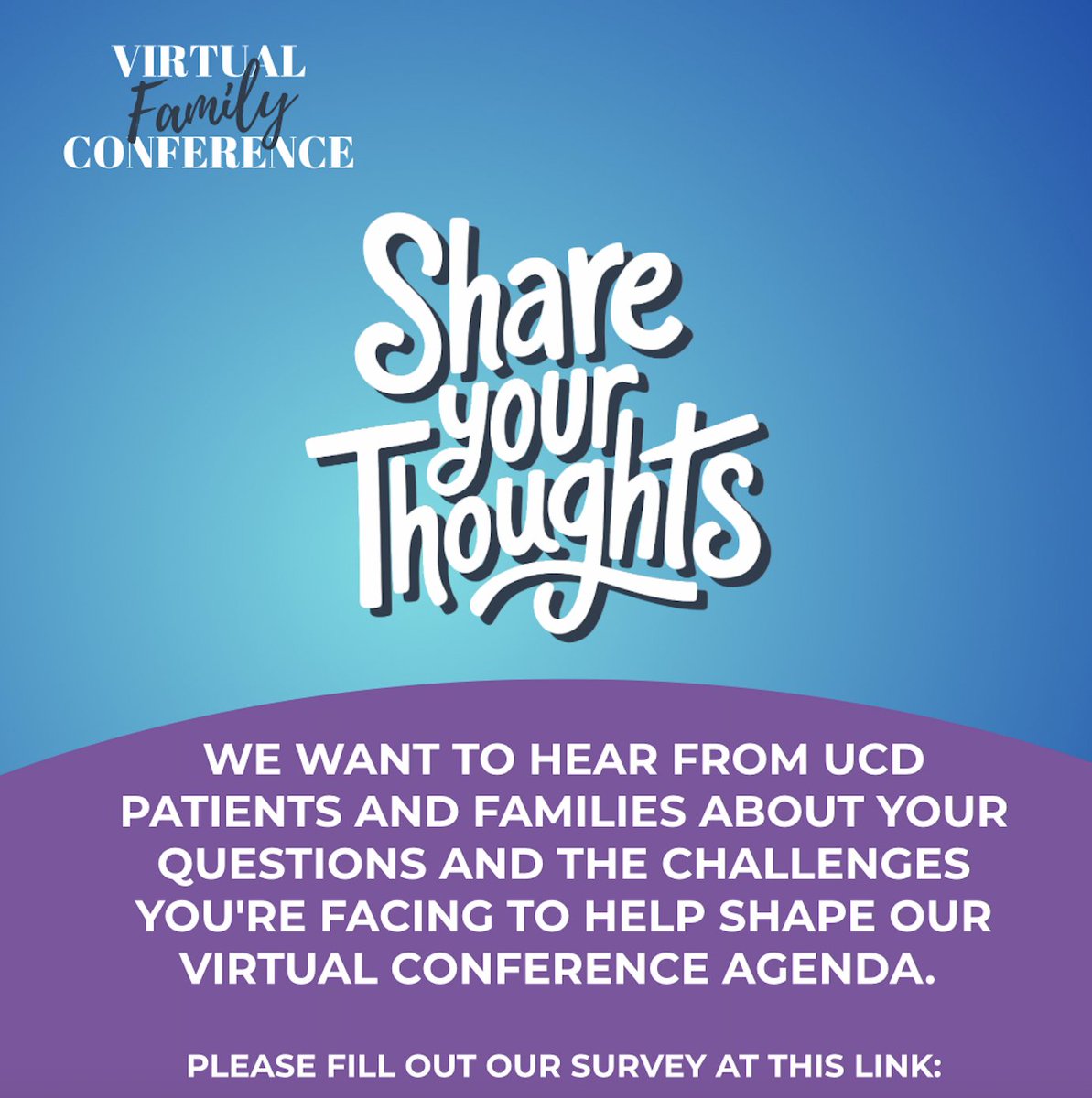 We want to hear from you to help us shape our upcoming virtual conference. 

Take the survey here: nucdf.org/conference-top…

#nucdf #virtualconference #ureacycle #ureacycledisorder #ureacycledisorders