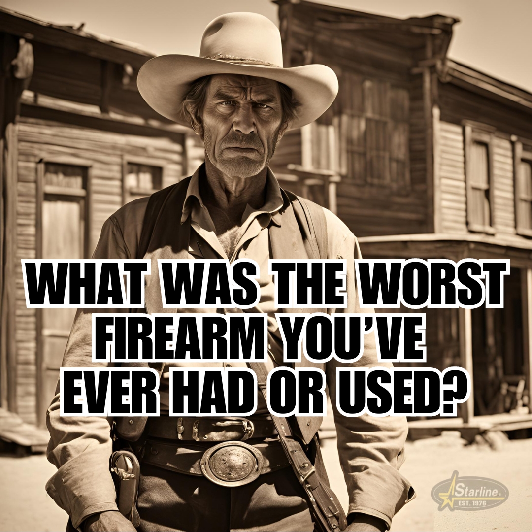 TSRA_outreach's tweet image. We’ve all had that one gun… jammed every shot, kicked like a mule, or couldn’t hit the broad side of a barn. 🤠💥 Drop a comment and tell us: What was your worst firearm experience?
#WorstGunEver #GunFails #MemeTuesday #TSRA