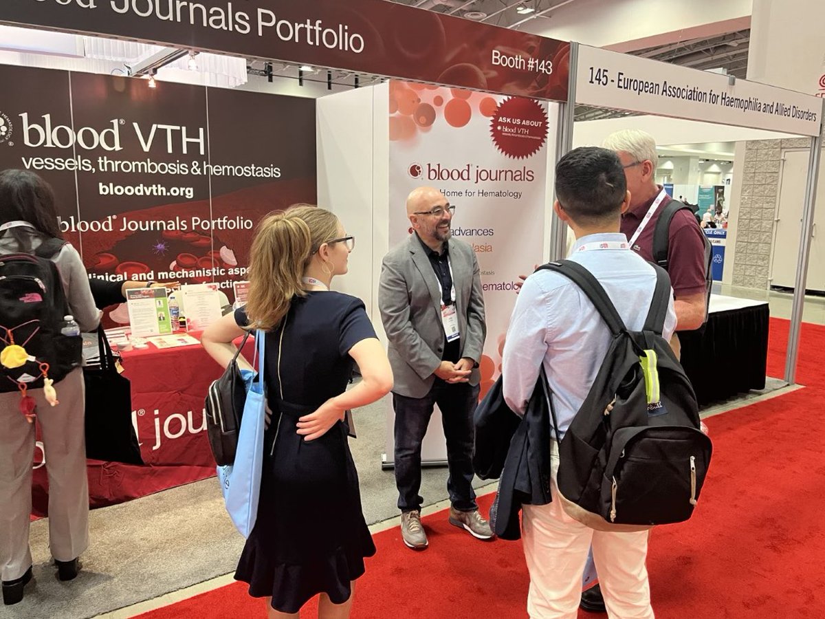 📢Deputy Editor, Jorge A. Di Paola, MD will be at Booth #143 today at 10:30 am! 🩸👨‍⚕️
#ISTH2025