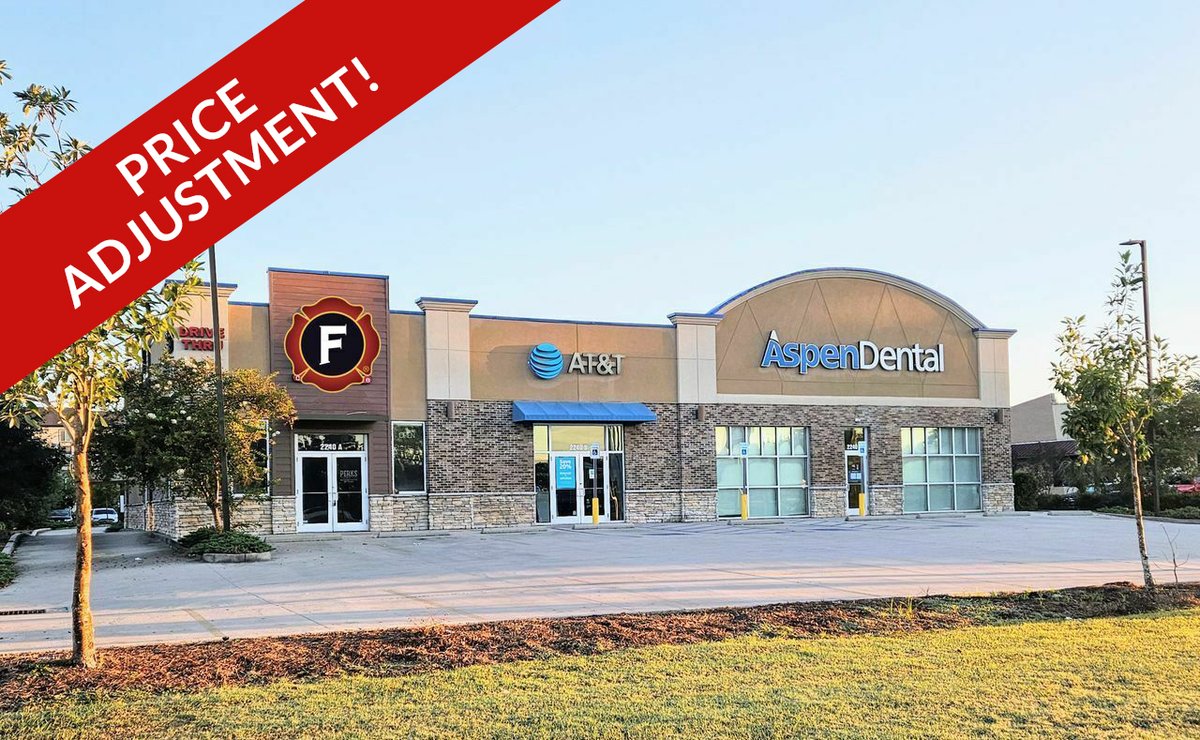 SoutheastCREMS's tweet image. SEC | 504.414.0703

Three-tenant, net-leased #retailcenter in #KennerLA

Located adjacent to Chick-fil-A near the busy intersection of Veterans and Williams Boulevards. #cre

ow.ly/gpjL50Wf1JN

Matt Eaton, CCIM | 504.339.2136, Martin O. Miller III, CCIM, SIOR | 504.616.5700