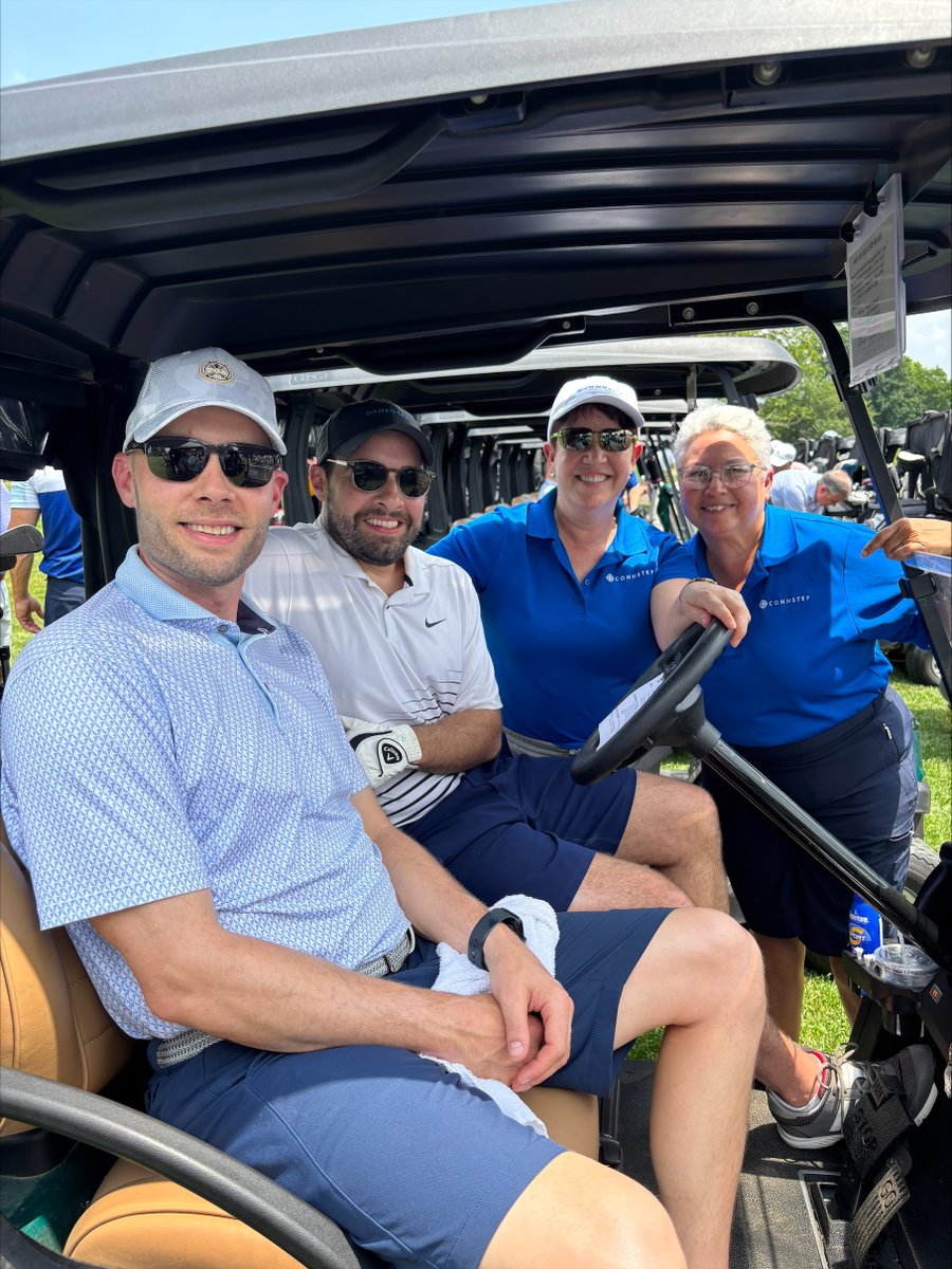 Hats off to everyone who braved the heat at the CBIA Foundation 2025 Golf Classic at Shuttle Meadow CC! 

CONNSTEP was a proud sponsor, and our foursome of Beatriz Gutierrez, Barbara Fernandez, board member Alfredo Fernandez, and Joe Rossi from Triumph, had an amazing time.