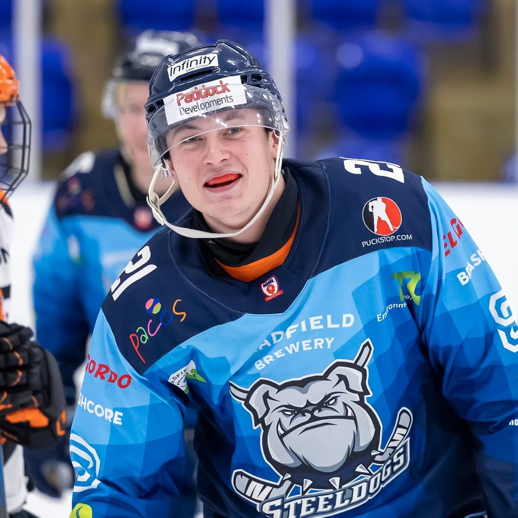 EngIceHockey's tweet photo. Two years on from his sad passing, we join Sheffield and the wider ice hockey community in remembering the life of Alex Graham 🧡

@SteeldogsIHC | @steelershockey https://t.co/7wSeJn0jUc