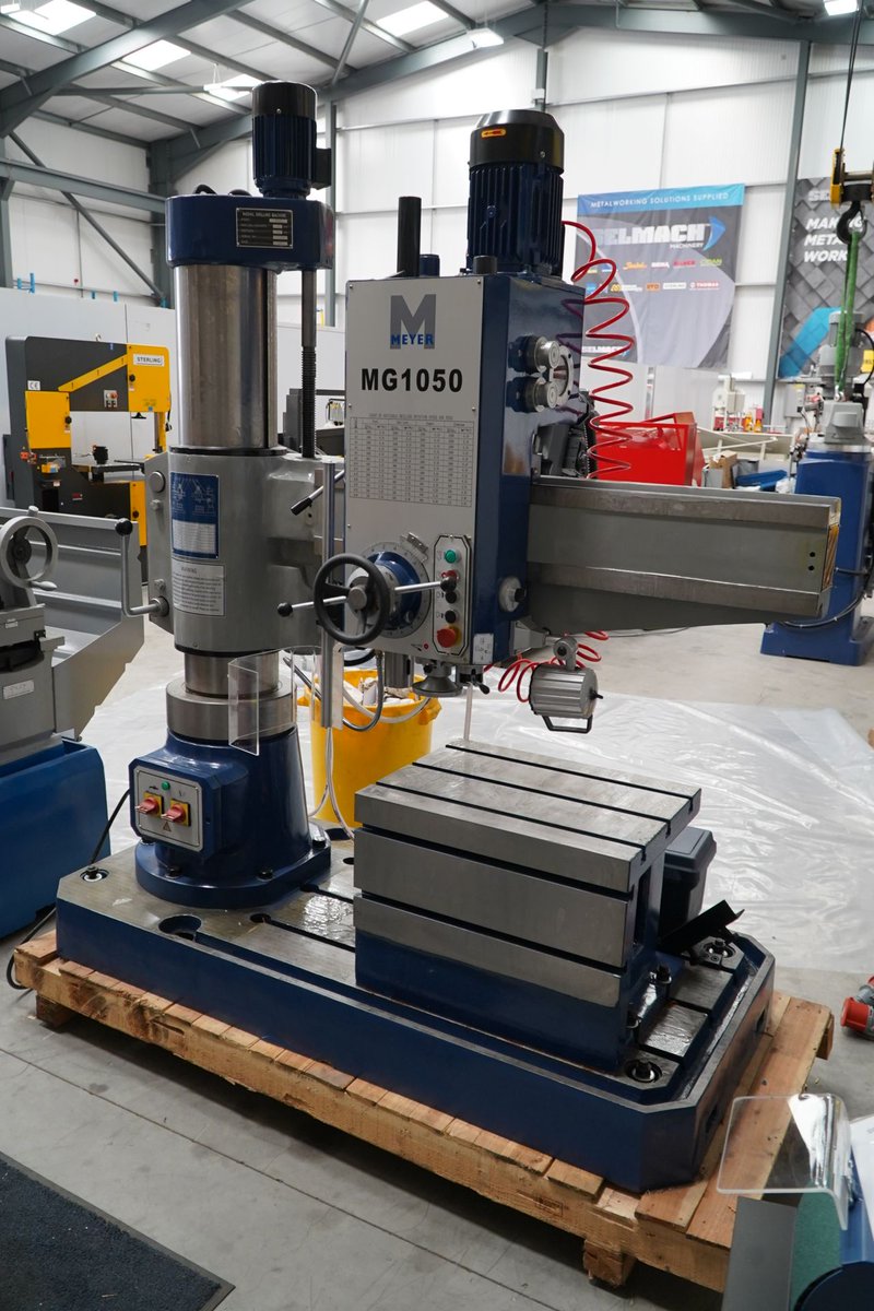 The design of Radial Arm Drills hasn't changed all that much in over 100 years, yet these versatile machines still warrant a place in industry - meet the machines: The Meyer Radial Arm Drill 👉 selmach.com/news/meet-mach…