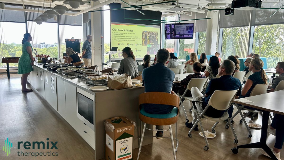 🌈 Proud to host OUTbio Founder Ramsey Johnson for a powerful session on OUTbio’s mission to empower LGBTQ professionals and allies across the industry. At Remix, we’re committed to fostering a culture of inclusion, authenticity, and belonging, within our walls and across biotech