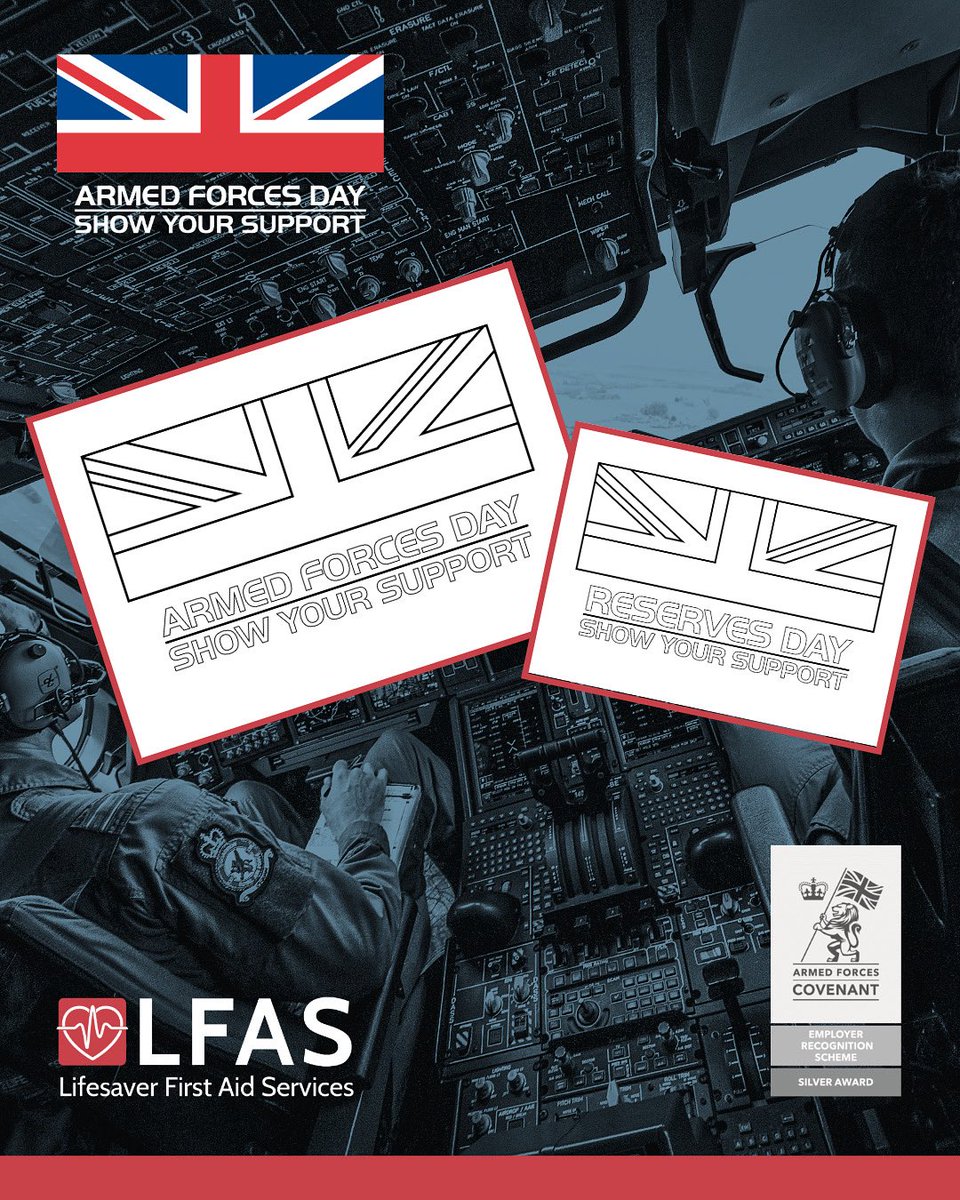 lifesaverLFAS's tweet photo. This Armed Forces Week, we encourage everyone to reflect, support and take pride in our Armed Forces.

The Armed Forces Day website has a variety of learning resources and colouring sheets, to not only educate and recognise, but to also encourage everyone to get involved. (1/2) https://t.co/Q8t70MPwsE