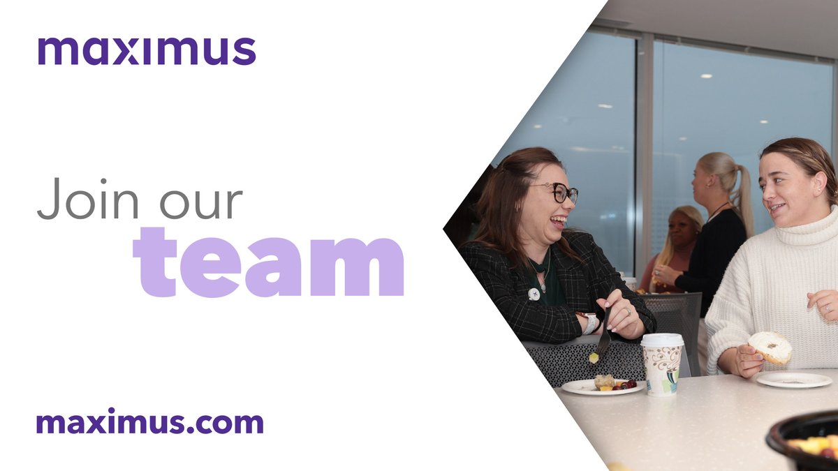 We've got 50 years of proven success and a future full of opportunity. Here, teamwork drives innovation, and your role matters. 

Be part of what’s next in one of the following roles: maximusinfo.co/jobs617x

#Hiring #JoinOurTeam #BeGreatAtMaximus