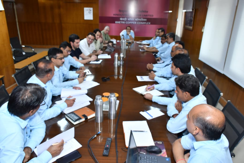 copper_ltd's tweet image. The delegation from CODELCO, the State-owned Copper major of Chile, had a meeting with all Heads of departments on 24.06.2025 at Khetri Copper Complex, HCL’s Unit in Rajasthan. 

#Copper #Miningoperations #HindustanCopper #VikshitBharat

@MinesMinIndia 
@kishanreddybjp…
