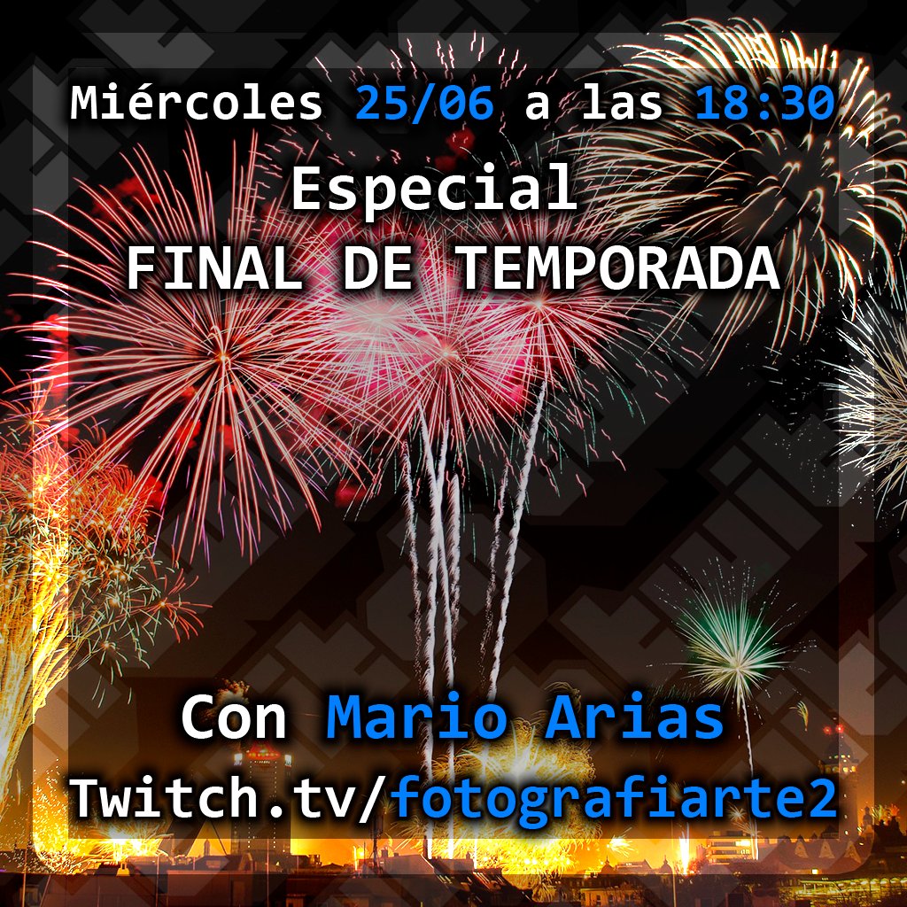 Para el último stream de la temporada 👀 tendremos a Mario de host 😎 y quien sabe que mas sorpresitas 👇👇👇

twitch.tv/fotografiarte2

#twitch #Eventos #Noticias #ofertas #fotografia