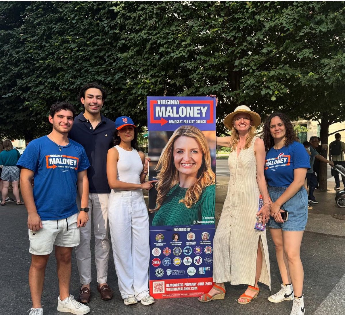 Today is election day. Polls close at 9PM. 

Exercise your right to vote. Make your voice heard. A vote for #VirginiaMaloney is a vote for yourself and a better city. Its best days lie ahead!