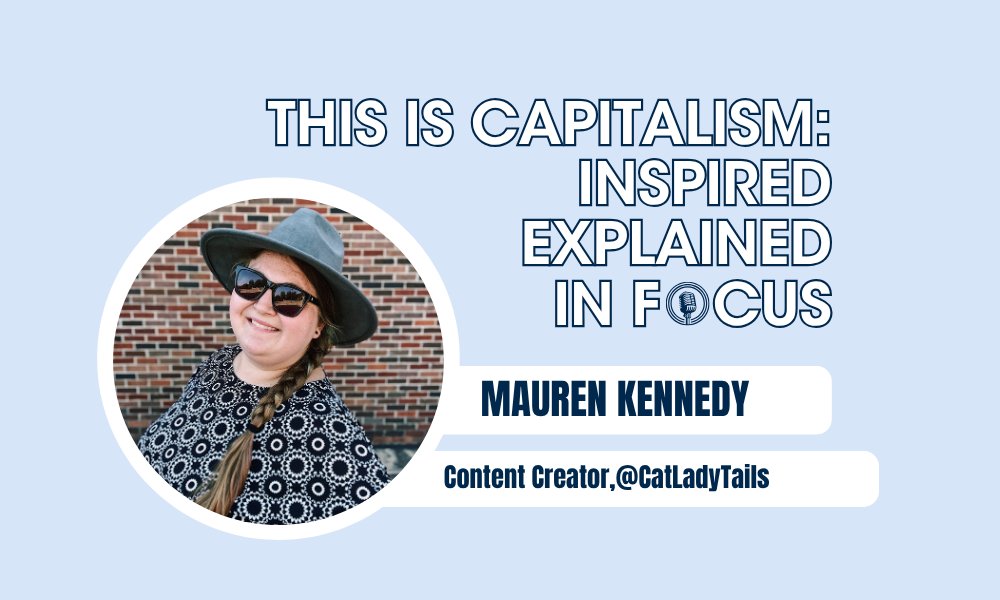 Curious how unexpected cat ownership led to a thriving brand?  Listen to Mauren Kennedy's story of building Cat Lady Tails and why she champions community &amp; ethical content in an ever-changing digital landscape. 

thisiscapitalism.org/podcast/mauren…