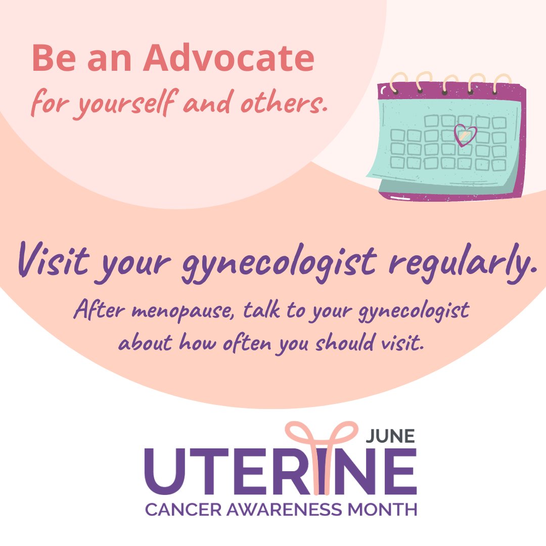 OvCancerDay's tweet image. This Uterine Cancer Awareness Month, sign the Uterine Cancer Action Pledge and commit to protecting your health and advocating for others.
✍️ loom.ly/miQJc1c
#UCAM #Jump4June #UterineCancer
