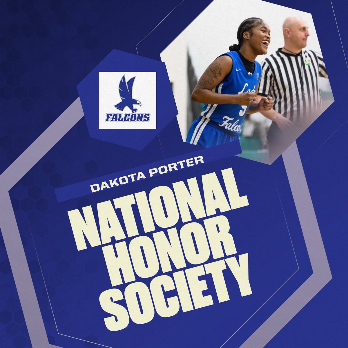 Congratulations to C/O 26 G, Dakota Porter on your induction into the National Honor Society at Lutheran East!