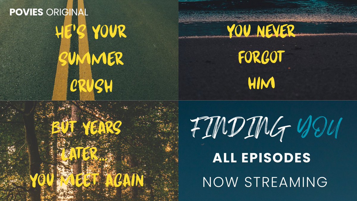 poviesoriginal's tweet image. You thought it was just a summer thing.
But some stories don’t end on the last day of vacation.
Some find their way back… years later.
#FindingYou — A second chance at love that feels just like the first.
Now streaming on Audible, Spotify, Apple Podcasts, and Patreon.