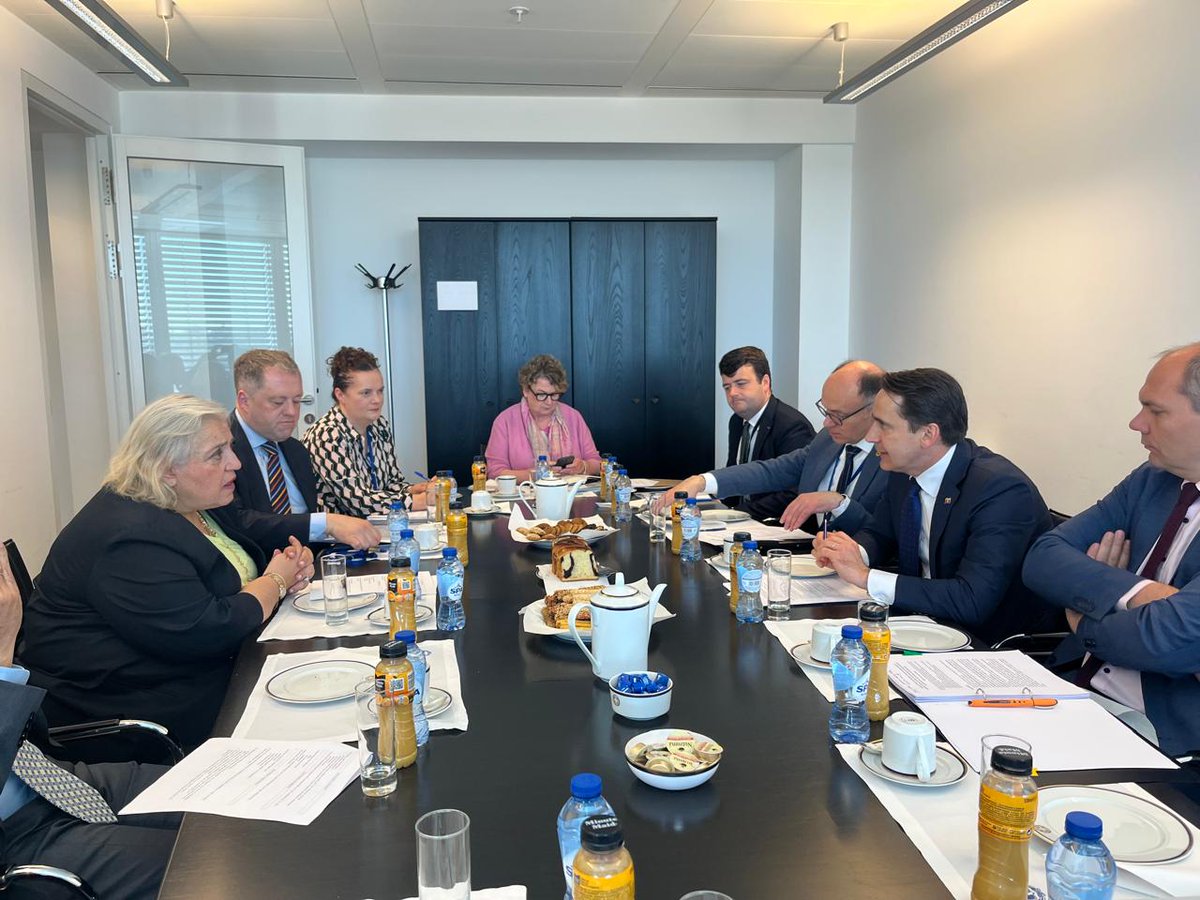 Υπουργείο Εξωτερικών (@greecemfa) on Twitter photo In the margins of tdy’s EU #GAC, DFM A.Papadopoulou met <a href="/GreeceInEU/">Greece in EU</a> w/ counterparts from 🇮🇪 <a href="/ThomasByrneTD/">Thomas Byrne</a> &🇱🇹 <a href="/SigitasMitkus/">Sigitas Mitkus</a> to discuss common priorities of the trio Presidency programme & further steps of cooperation,w/ a view to a successful Presidency of the Council of the EU In the margins of tdy’s EU #GAC, DFM A.Papadopoulou met <a href="/GreeceInEU/">Greece in EU</a> w/ counterparts from 🇮🇪 <a href="/ThomasByrneTD/">Thomas Byrne</a> &🇱🇹 <a href="/SigitasMitkus/">Sigitas Mitkus</a> to discuss common priorities of the trio Presidency programme & further steps of cooperation,w/ a view to a successful Presidency of the Council of the EU