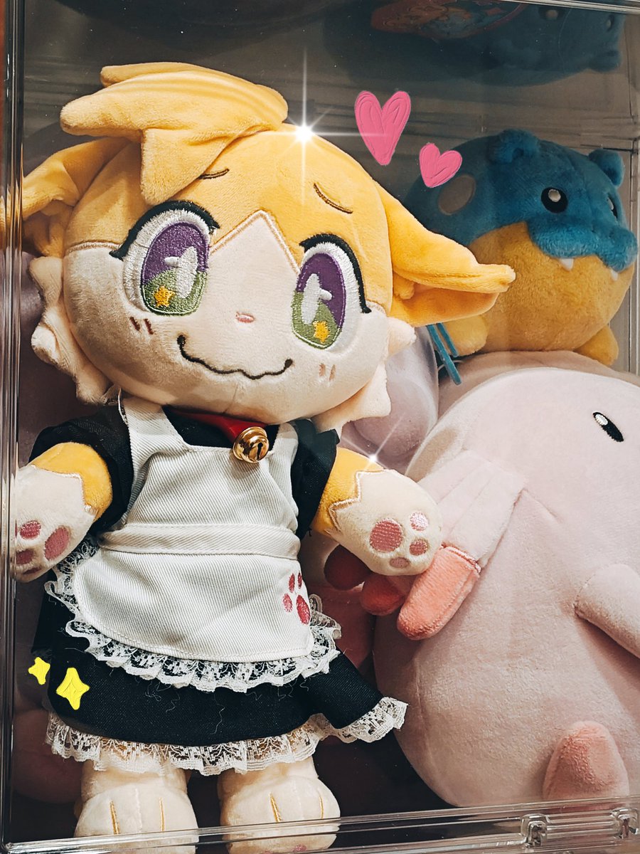 I'm so happy—after such a long wait for the delivery, I've finally received this adorable little thing!!! A huge thank you to 💖💖💘✨!! For giving something this cute!!✨✨