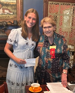 Jillian Levin ’27 was selected as the recipient of Delta Kappa Gamma, Beta Chapter, 2025 Blankenship/Lokerson Recruitment Grant. They promote professional &amp; personal growth of women educators &amp; excellence in education. They select 1 aspiring teacher to honor annually. Congrats!