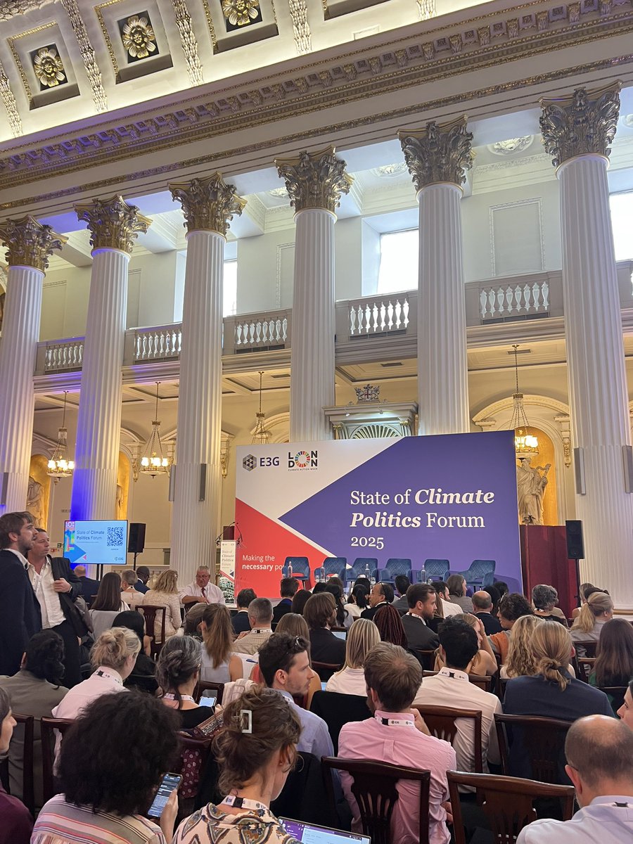 E3G - Third Generation Environmentalism (@e3g) on Twitter photo State of Climate Politics 2025 starting now.
Follow along for live updates, insights and key takeaways in the thread below 👇 State of Climate Politics 2025 starting now.
Follow along for live updates, insights and key takeaways in the thread below 👇