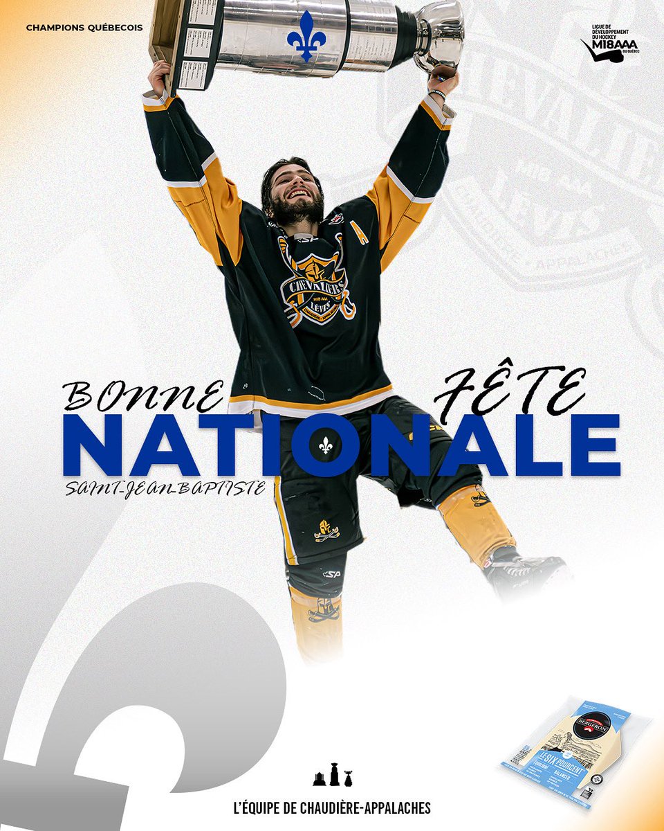 Chevaliers de Lévis (@chevaliersaaa) on Twitter photo Bonne St-Jean ⚜️
<a href="/LHM18AAAQ/">Ligue de hockey M18 AAA du Québec</a> Bonne St-Jean ⚜️
<a href="/LHM18AAAQ/">Ligue de hockey M18 AAA du Québec</a>