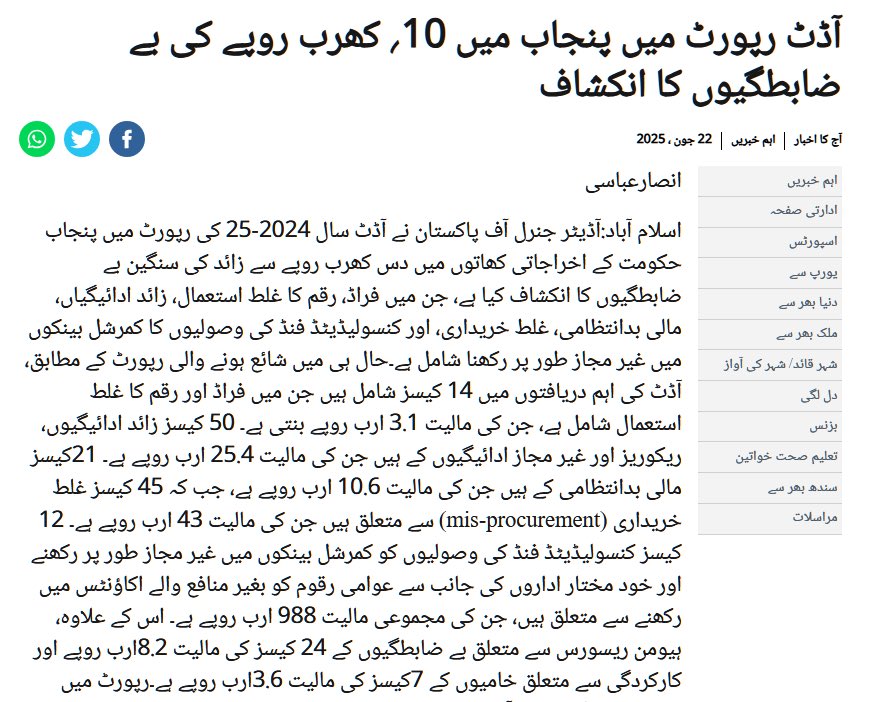 No.1 in corruption