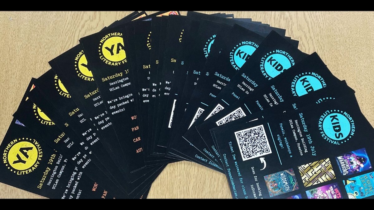 📢 Calling all teachers and librarians!

We have leaflets available for you to spread the word about the Northern Literary Festival, taking place on 19th July.

Get in touch if you would like a pack to give out to your children. We hope to see you there!

#NYALitFest #KIDSLitFest