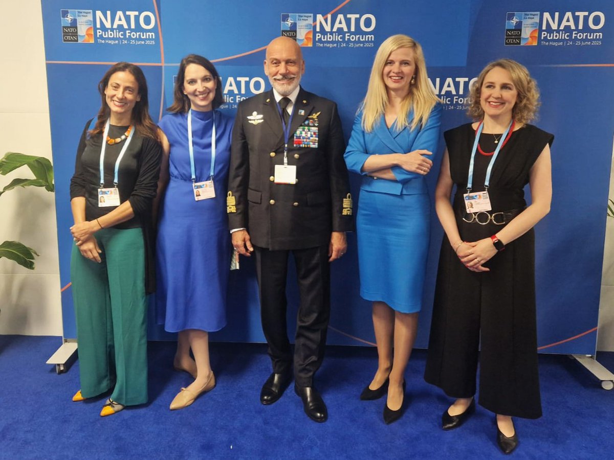 WarsawSecurityForum (@warsawforum) on Twitter photo “Russia doesn't care if you wear a NATO or EU badge. It attacks both. And it thrives on the cracks between our institutions.” – prof. <a href="/KPisarska/">Prof. Katarzyna PISARSKA</a>, Chair of <a href="/WarsawForum/">WarsawSecurityForum</a>, during #NATOPublicForum2025 at the #NATOSummit2025.
🛡️ “NATO is the sword. The EU is the shield. Only together “Russia doesn't care if you wear a NATO or EU badge. It attacks both. And it thrives on the cracks between our institutions.” – prof. <a href="/KPisarska/">Prof. Katarzyna PISARSKA</a>, Chair of <a href="/WarsawForum/">WarsawSecurityForum</a>, during #NATOPublicForum2025 at the #NATOSummit2025.
🛡️ “NATO is the sword. The EU is the shield. Only together