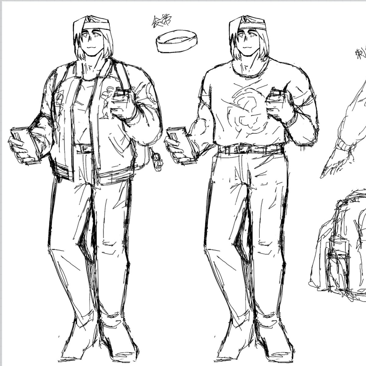 mie_pancake's tweet image. 摸点modern AU，全是私设，只是初步想法，后面应该还会再改🤔