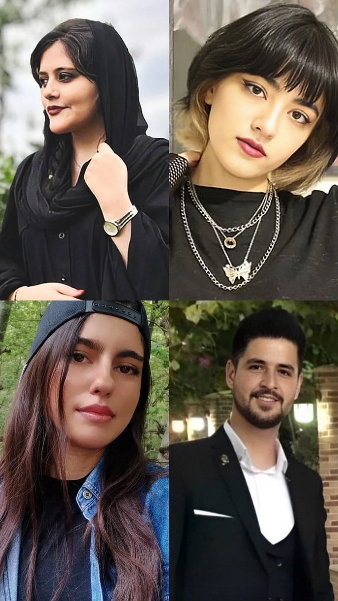 The world is suddenly extremely concerned about the “legality” of US and Israeli strikes on Iran’s nuclear sites.

Where was that energy when Mahsa Amini, 22, was beaten to death for showing her hair?

Where were the screams when Nika Shakarami, 16, was tortured and murdered in
