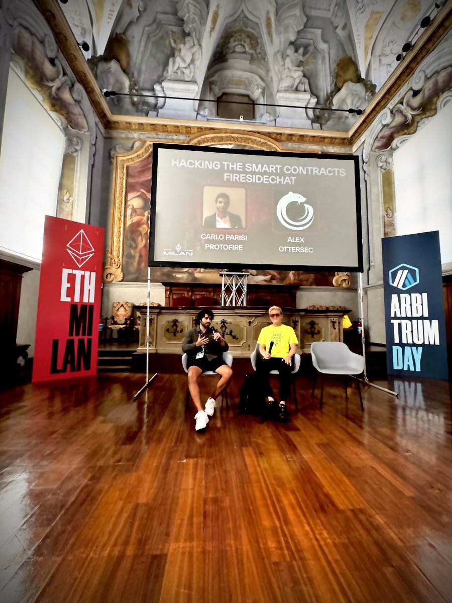 big thanks to <a href="/eth_milano/">ETHMilan 🇮🇹</a> for having <a href="/osec_io/">OtterSec</a>