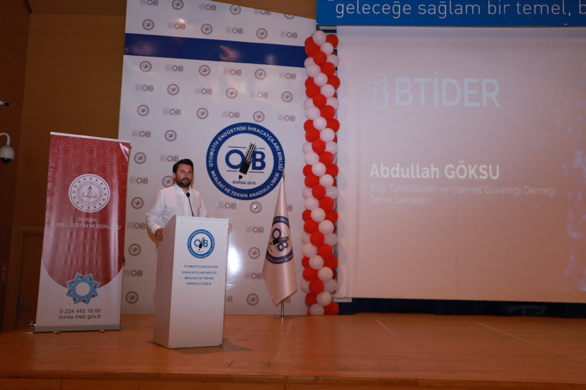 Bursa İl Millî Eğitim Müdürlüğü (@bursailmem16) on Twitter photo “Eğitimde Dijital Dönüşüm ve Yapay Zekâ Teknolojileri” Deneyim Paylaşımı ve Eğitim Programı, İl Millî Eğitim Müdürümüz Dr. Ahmet Alireisoğlu'nun katılımı ve Bilgi Teknolojileri ve Internet Güvenliği Derneği (BTİDER) katkılarıyla gerçekleştirildi.
<a href="/tcmeb/">Millî Eğitim Bakanlığı</a> <a href="/Alireisoglu34/">Dr. Ahmet ALİREİSOĞLU</a> “Eğitimde Dijital Dönüşüm ve Yapay Zekâ Teknolojileri” Deneyim Paylaşımı ve Eğitim Programı, İl Millî Eğitim Müdürümüz Dr. Ahmet Alireisoğlu'nun katılımı ve Bilgi Teknolojileri ve Internet Güvenliği Derneği (BTİDER) katkılarıyla gerçekleştirildi.
<a href="/tcmeb/">Millî Eğitim Bakanlığı</a> <a href="/Alireisoglu34/">Dr. Ahmet ALİREİSOĞLU</a>