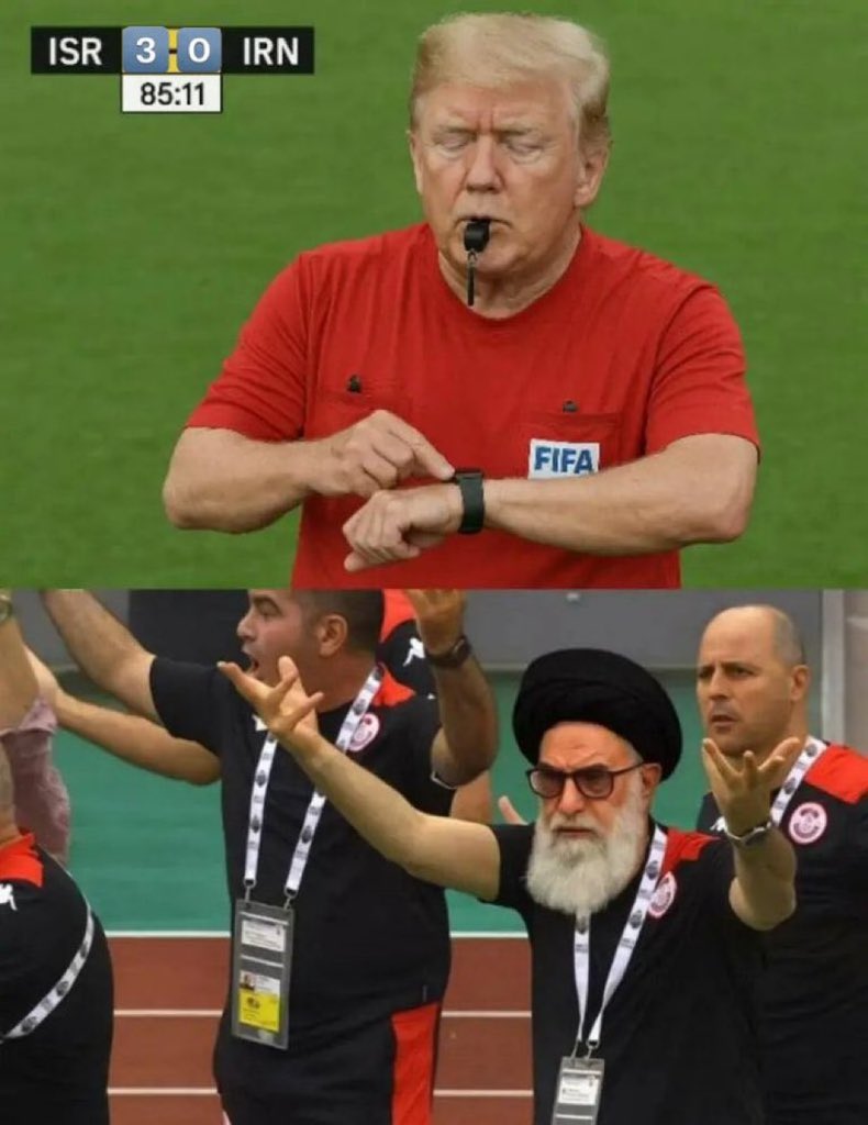 يفوز بأفضل كاريكاتير بعد #إنتهاء_الحرب 😂

#إنتهت_المسرحية