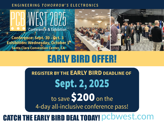 PCB West tweet media