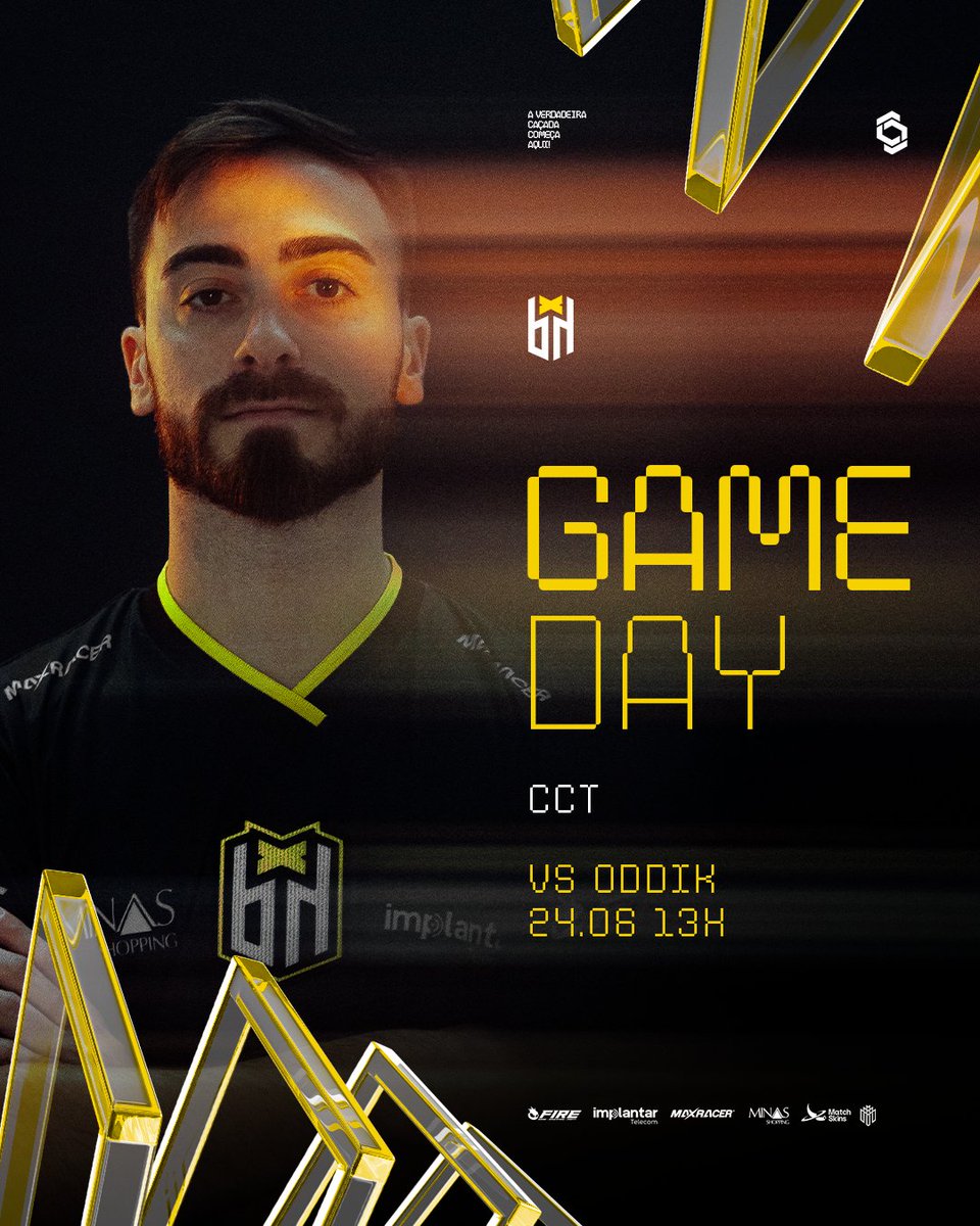 É DIA DE GUERRA, MANCHA AMARELA! 🔥

Hoje tem confronto PESADO pelos playoffs do CCT e você já sabe…

⏰ 13h 🇧🇷🇦🇷🇺🇾
🆚 <a href="/ODDIKgg/">ODDIK</a> 

É dia de BH, é dia de CAÇADA! 🖤💛

🇦🇷🇺🇾
¡ES DÍA DE GUERRA, MANCHA AMARILLA! 🔥

Hoy tenemos un partidazo contra a los PLAYOFFS CCT, y ya lo sabés…