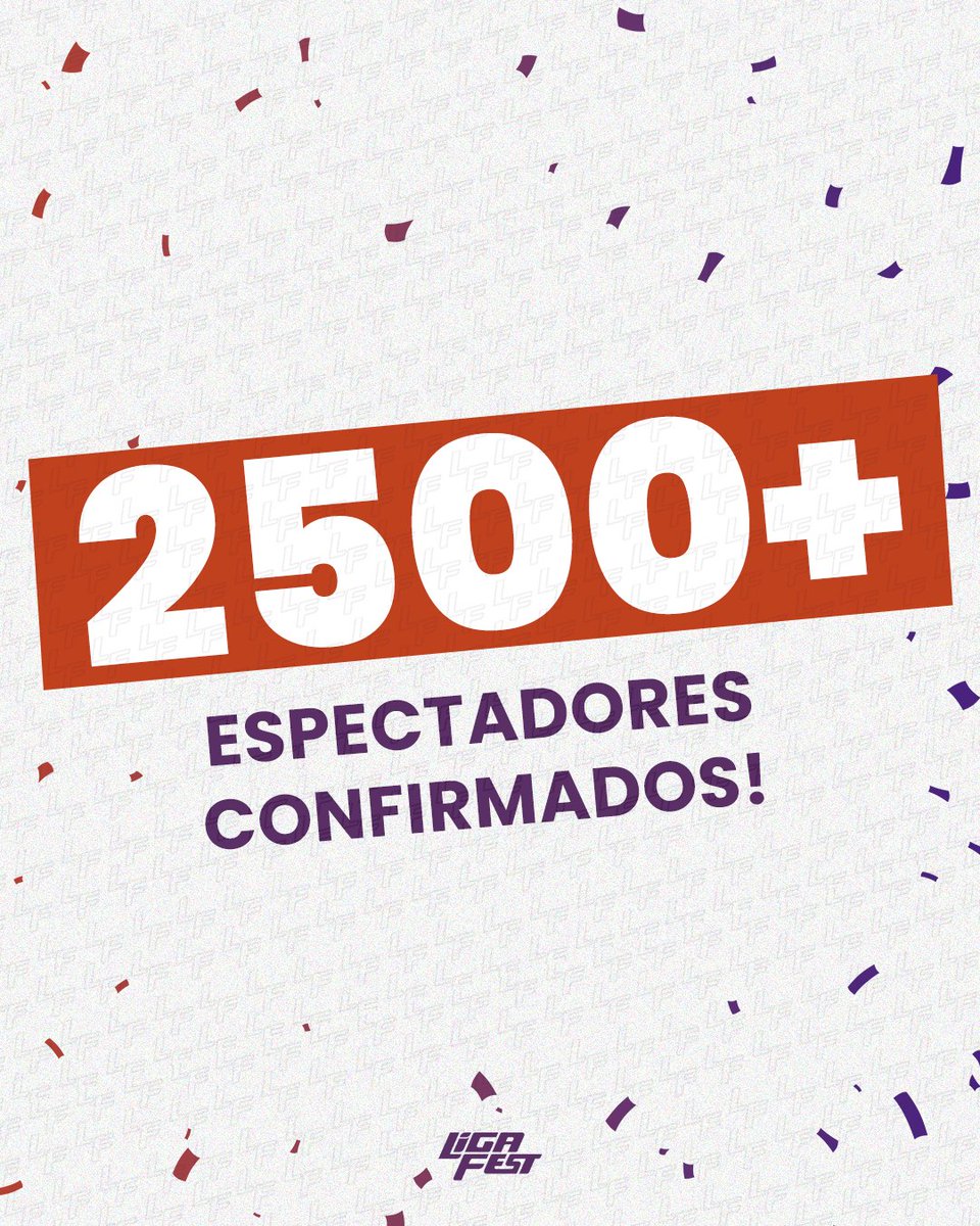 E a contagem não para de subir! Já são mais de 2500 espectadores confirmados.

O que você está esperando para garantir o seu ingresso? A entrada é TOTALMENTE GRATUITA!

Inscreva-se em: ligafest.com.br/ticket

#LigaFest