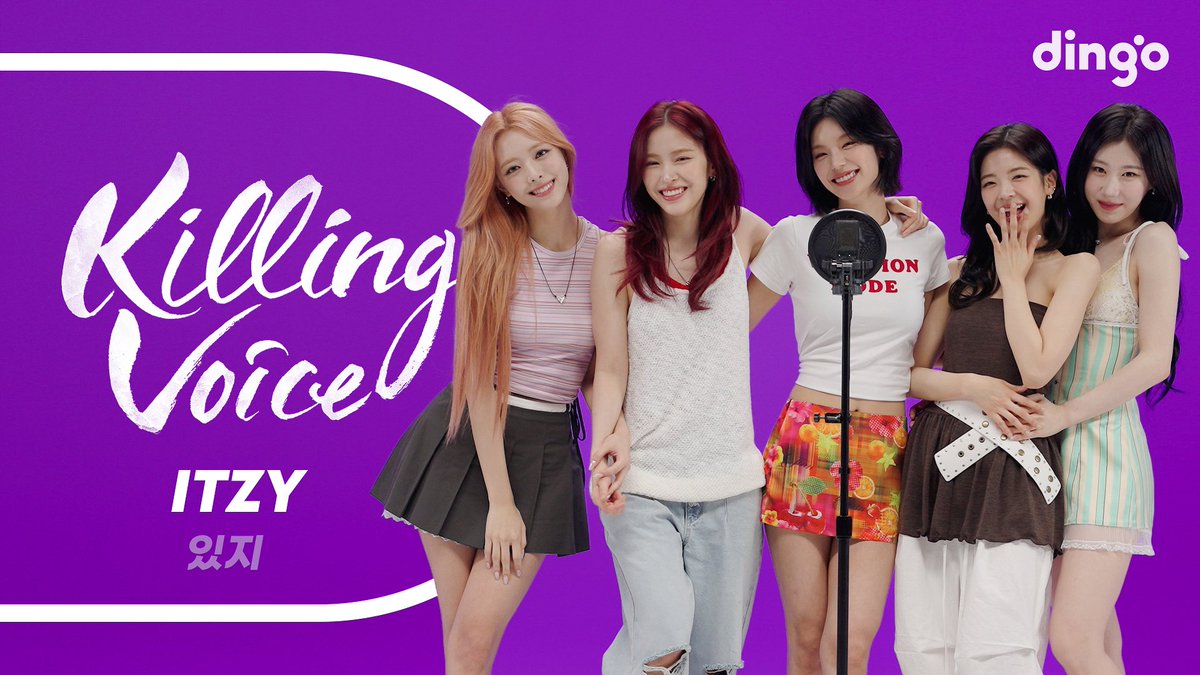 ITZYBRAZIL's tweet photo. SAIU! Veja agora a participação do ITZY no quadro ‘Killing Voice’ da Dingo Music, onde elas apresentaram algumas músicas como ‘Girls Will Be Girls’, ‘FIVE’, ‘LOCO’, ‘Not Shy’, ‘Be In Love’, entre outras.

#ITZY #MIDZY @ITZYofficial 

🔗 https://t.co/13nAkJFQyX https://t.co/f1TF84ZDYh