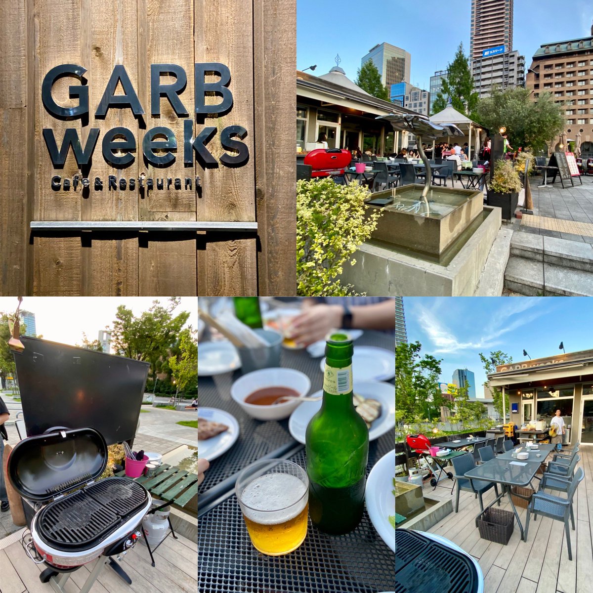 ramendaisukino1's tweet photo. 職場仲間の送別会にて😆
中之島公園『GARB weeks』さん🍖
BBQ ベーシックプラン
飲み放題延長lo120分
雨も降らずにええ天気で19時からテラスバーベキュー、最高でした👍
お肉もサラダ、ピザ、パスタ、山盛りポテトで美味しく、お腹も大満足で雰囲気よい懇親会できました💯
#GARBweeks
#中之島公園 https://t.co/HnwEZ2fuaw