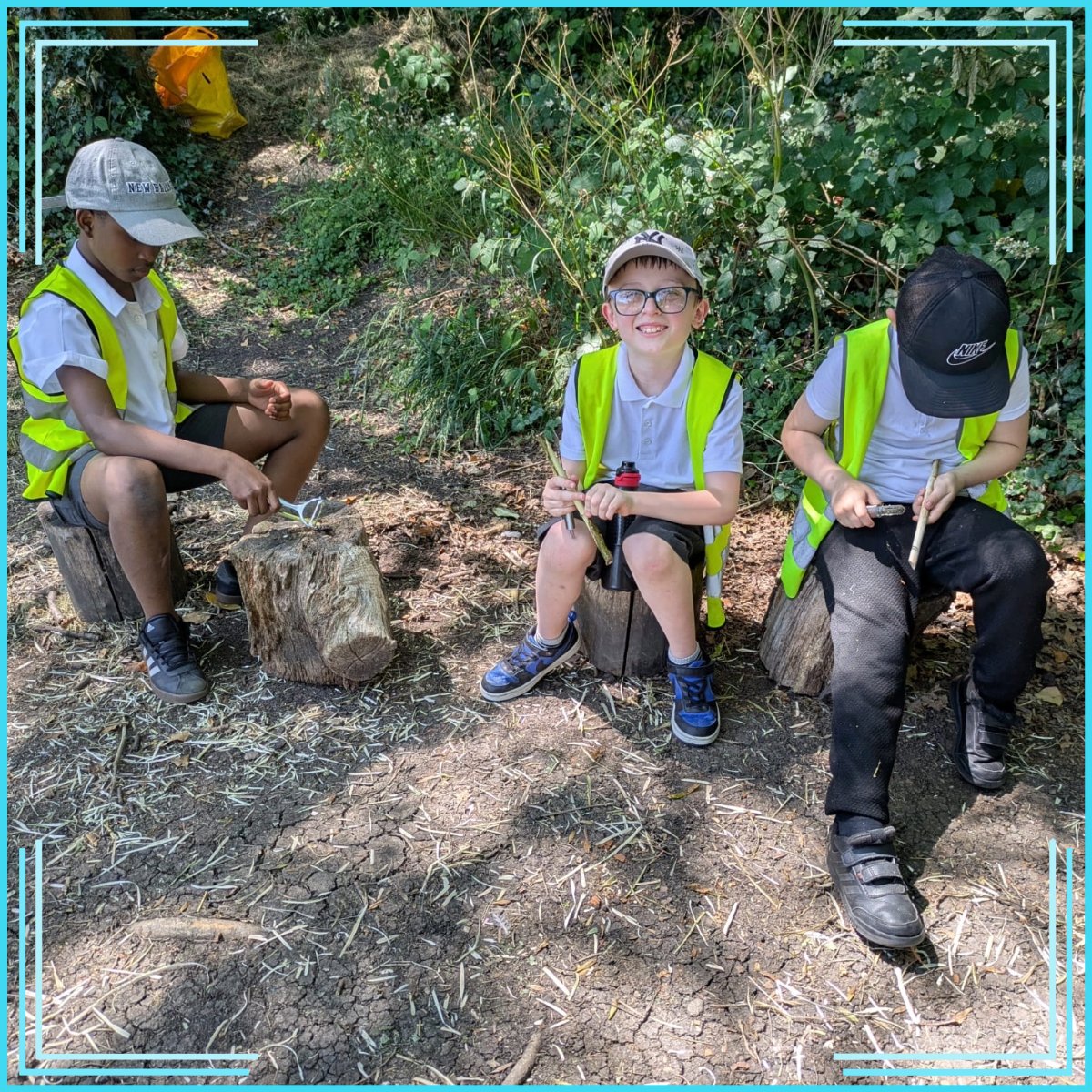 KG_Sydenham's tweet image. Azure Class had a brilliant time at @DevonshireRoadN! From whittling sticks to spotting stag beetles, we explored nature up close and learned all about insect habitats 🌿🐞☀️

Read more in our class post here: wp.me/pbnXlb-h7M

#ForestSchool #OutdoorLearning