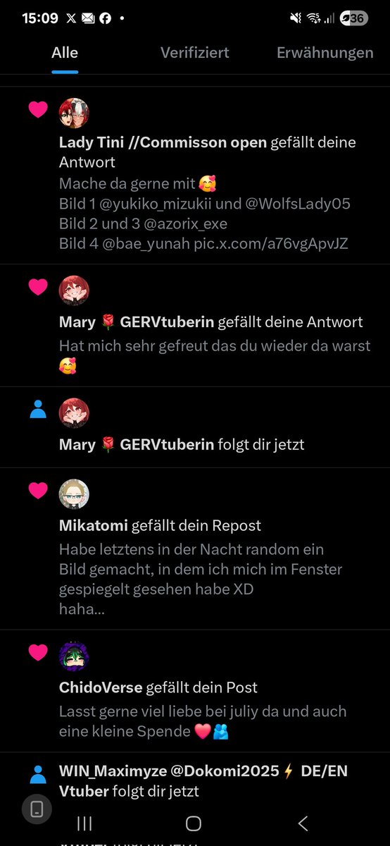 Roter Drache (@roterdrache611) on Twitter photo Whaaaa. Wie hab ich das verdient🥹🙈. Bin echt sehr fertig vom Wetter aber das zu sehen hat mich sehr happy gemacht da ich die liebe <a href="/MarryofBlood/">Mary 🌹 GERVtuberin</a> sehr bewundere. Mach immer weiter und du bist echt sehr toll 🙈🥰 Whaaaa. Wie hab ich das verdient🥹🙈. Bin echt sehr fertig vom Wetter aber das zu sehen hat mich sehr happy gemacht da ich die liebe <a href="/MarryofBlood/">Mary 🌹 GERVtuberin</a> sehr bewundere. Mach immer weiter und du bist echt sehr toll 🙈🥰