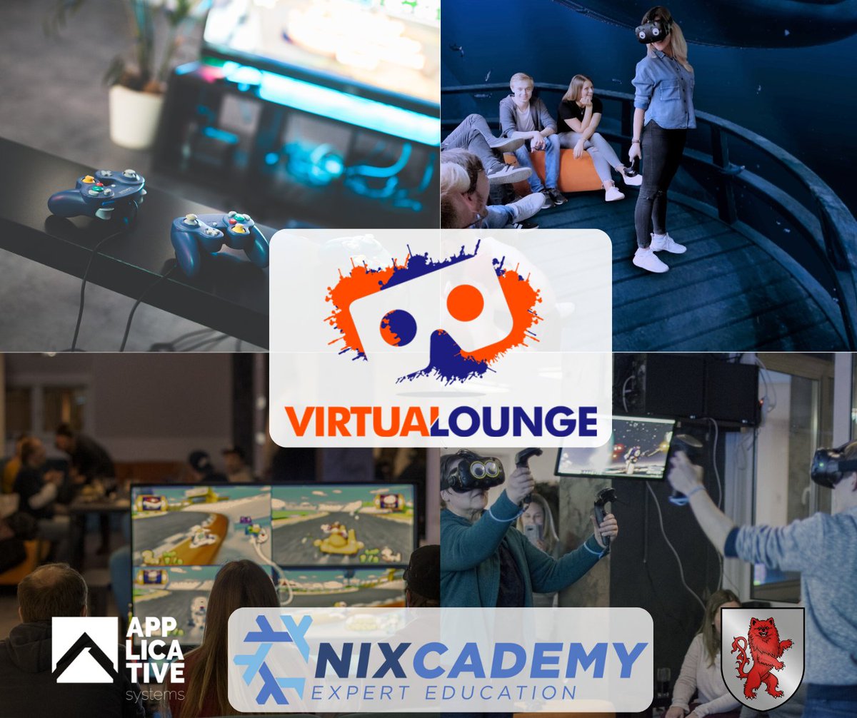 🕹 Official Announcement 👾 - Let's play #VR games together 🎮: The #Nix user group Braunschweig/Hannover/Wolfsburg meets at the VirtuaLounge in #Braunschweig.  Save the date: July 12!
More Details: habrawo.nix.ug