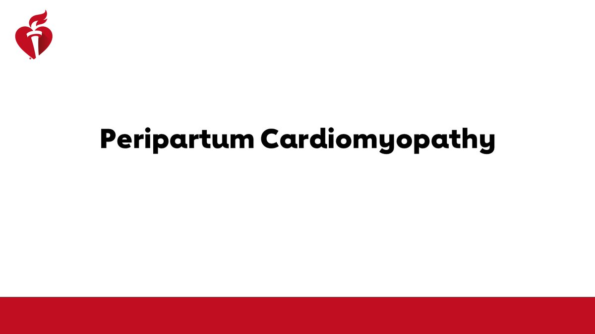 1/Health care professionals should be informed of the prevalence of peripartum cardiomyopathy (PPCM), risk factors, clinical presentation and management.

For Accreditation Information and to Claim Credit go to: spr.ly/60174jJNU