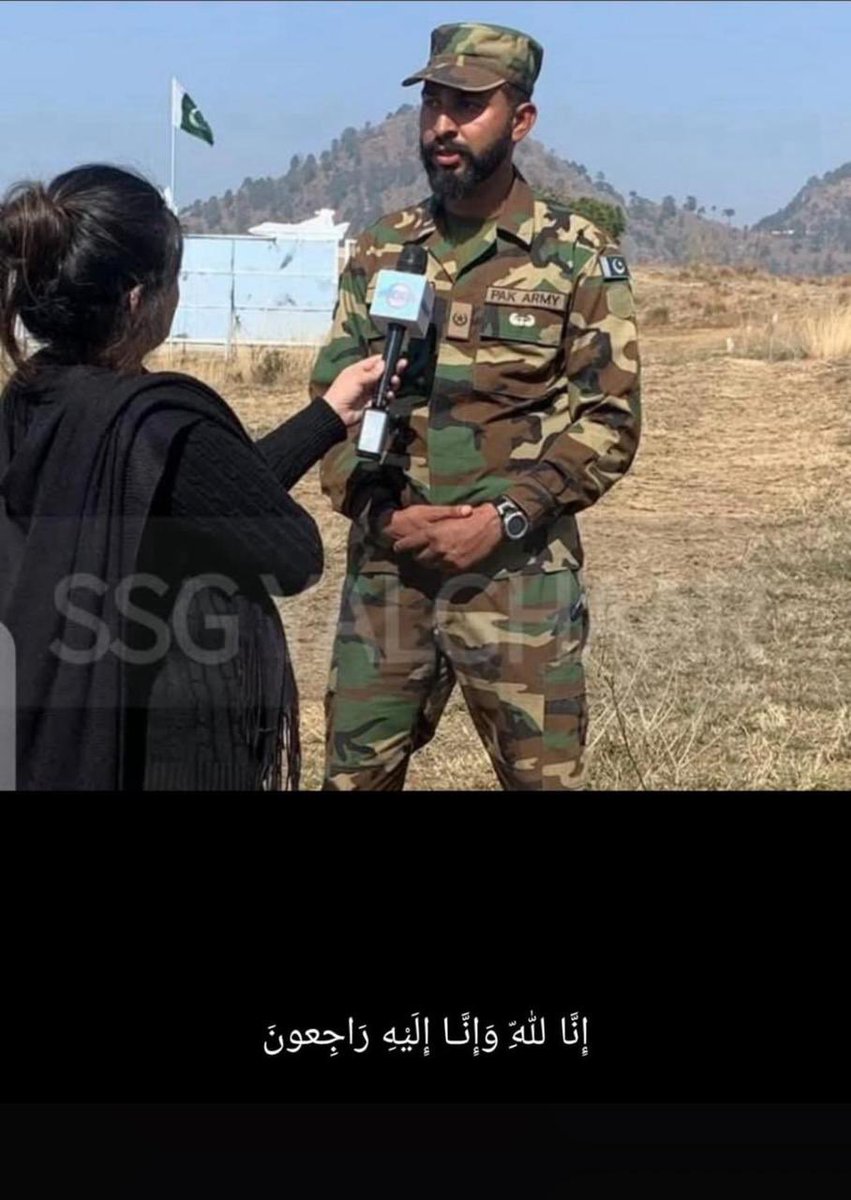 sumrkhan1's tweet image. Another brave son of soil embraces martyrdom...Major Moizz from SSG
In fire exchange with Terr*orists in Sararoga Waziristan, he fought bravely...💔🇵🇰
انا للہ وانا الیہ راجعون