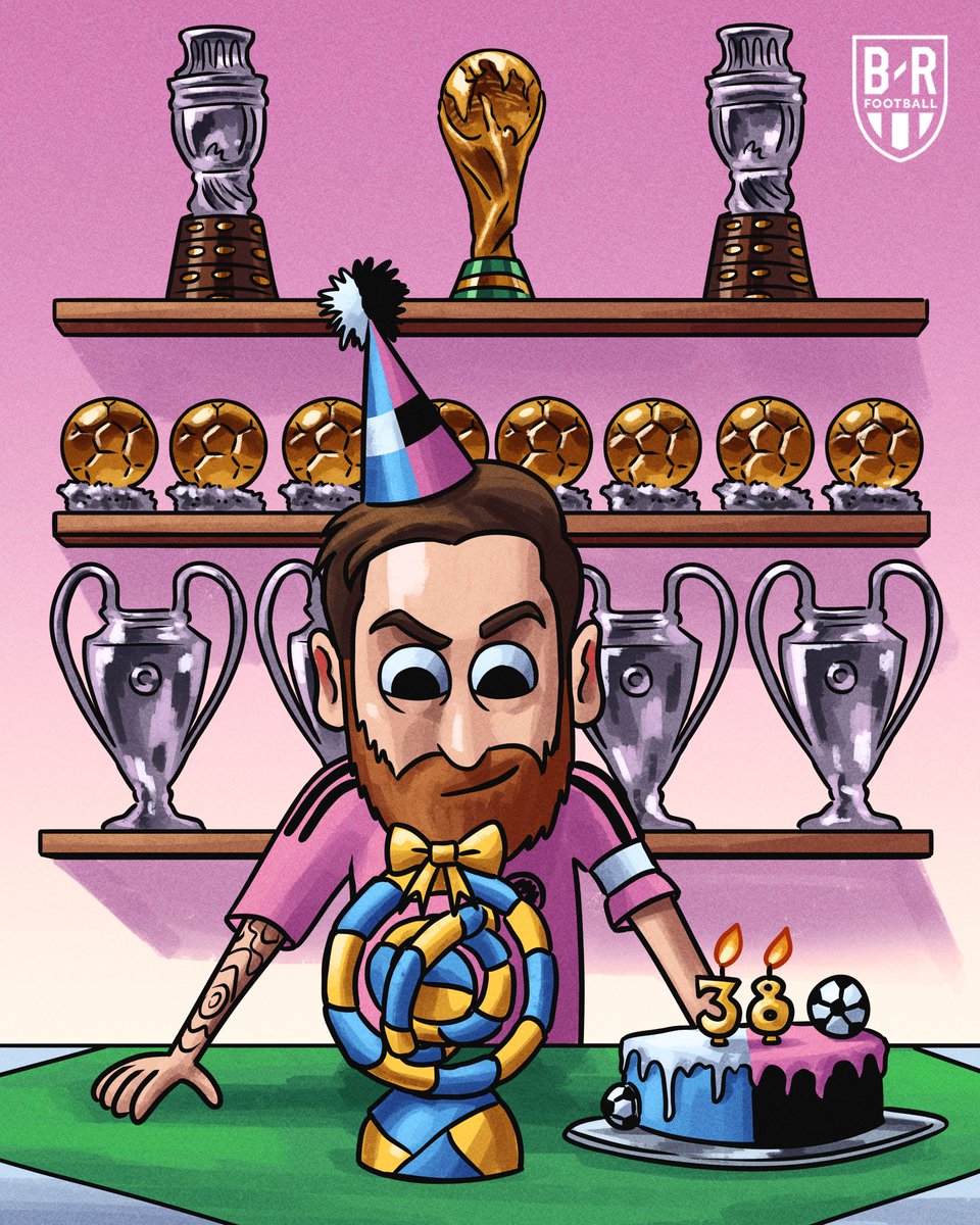 Lionel Messi turns 38 🐐

The man who's won it all has got a new gift on his mind right now...